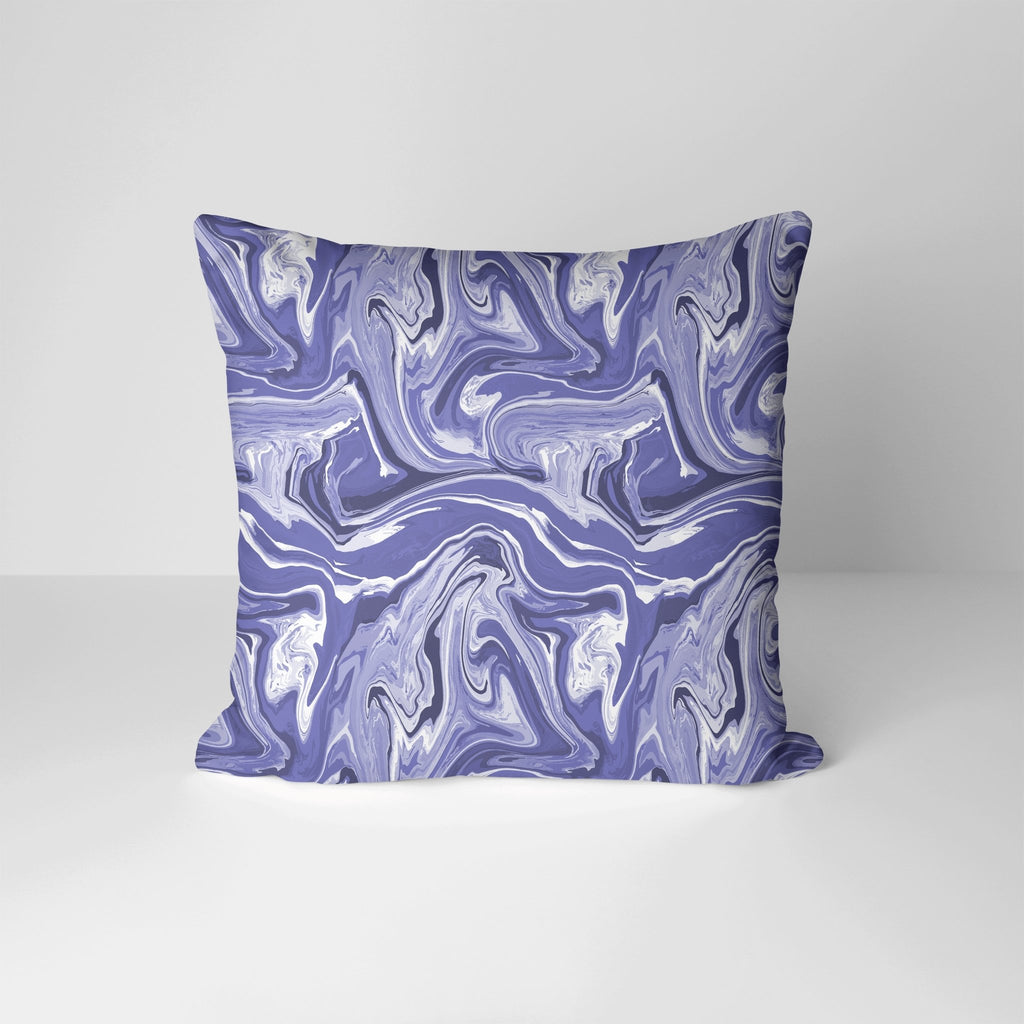 Marble Pillow Cover in Very Peri - Melissa Colson