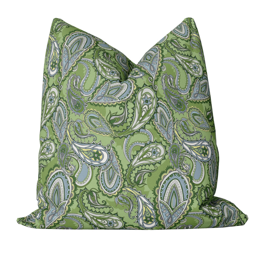 Marlee Queen Bed Pillow Cover Set in Wistful Green - Melissa Colson