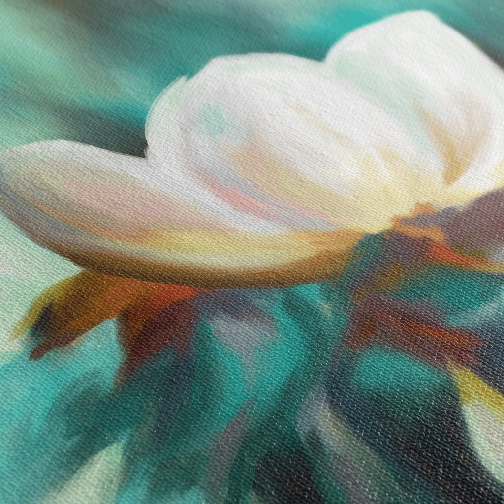 Morning Magnolia I Stretched Canvas Art Print - Melissa Colson