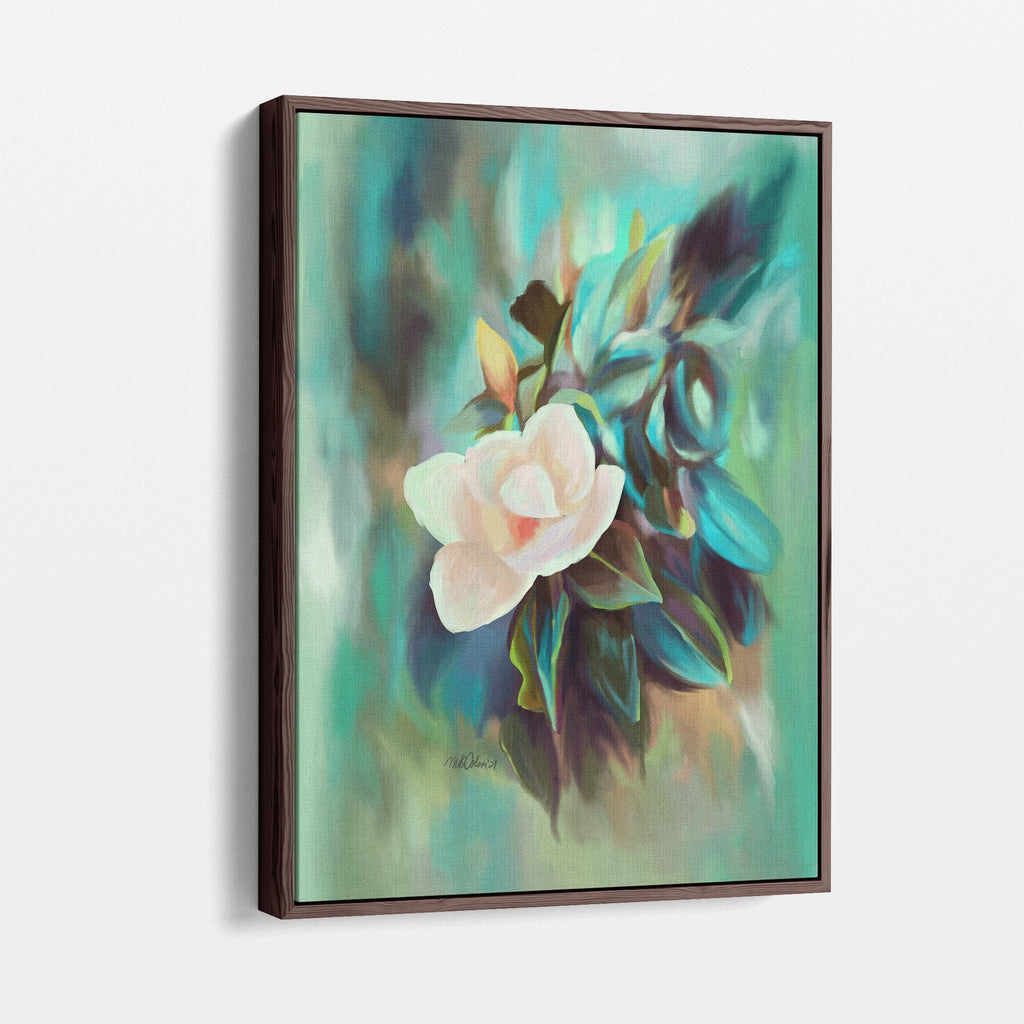 Morning Magnolia II Stretched Canvas Art Print - Melissa Colson