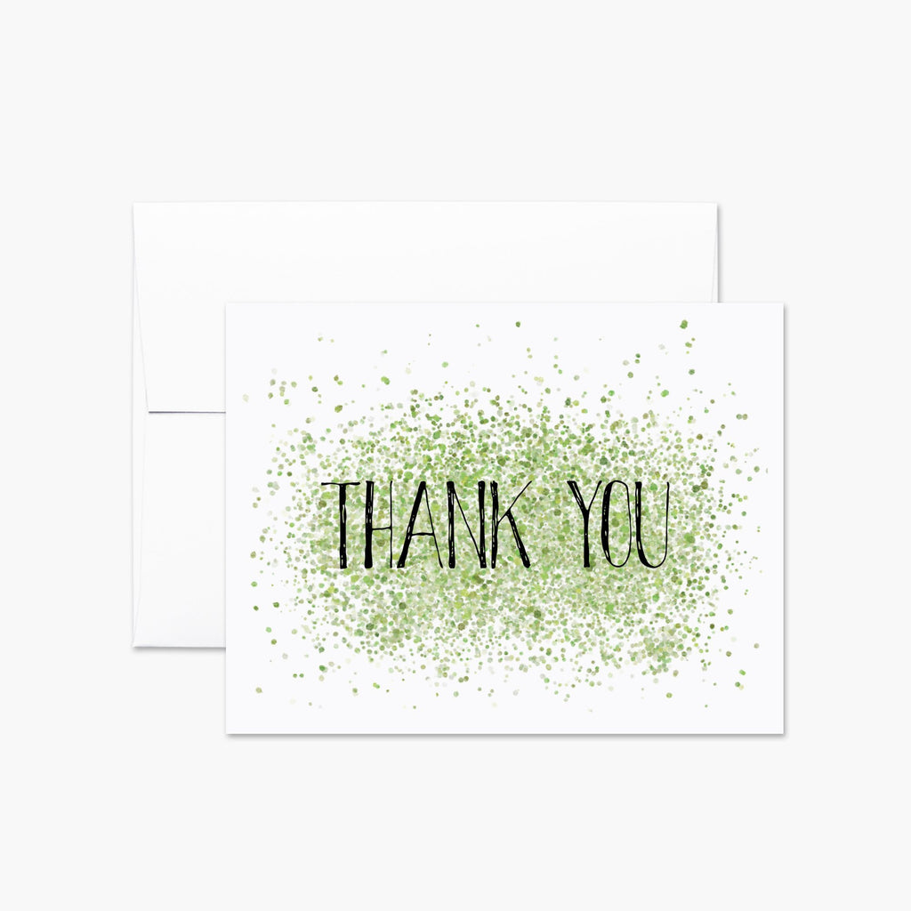 Paint Dots Thank You Card - Melissa Colson