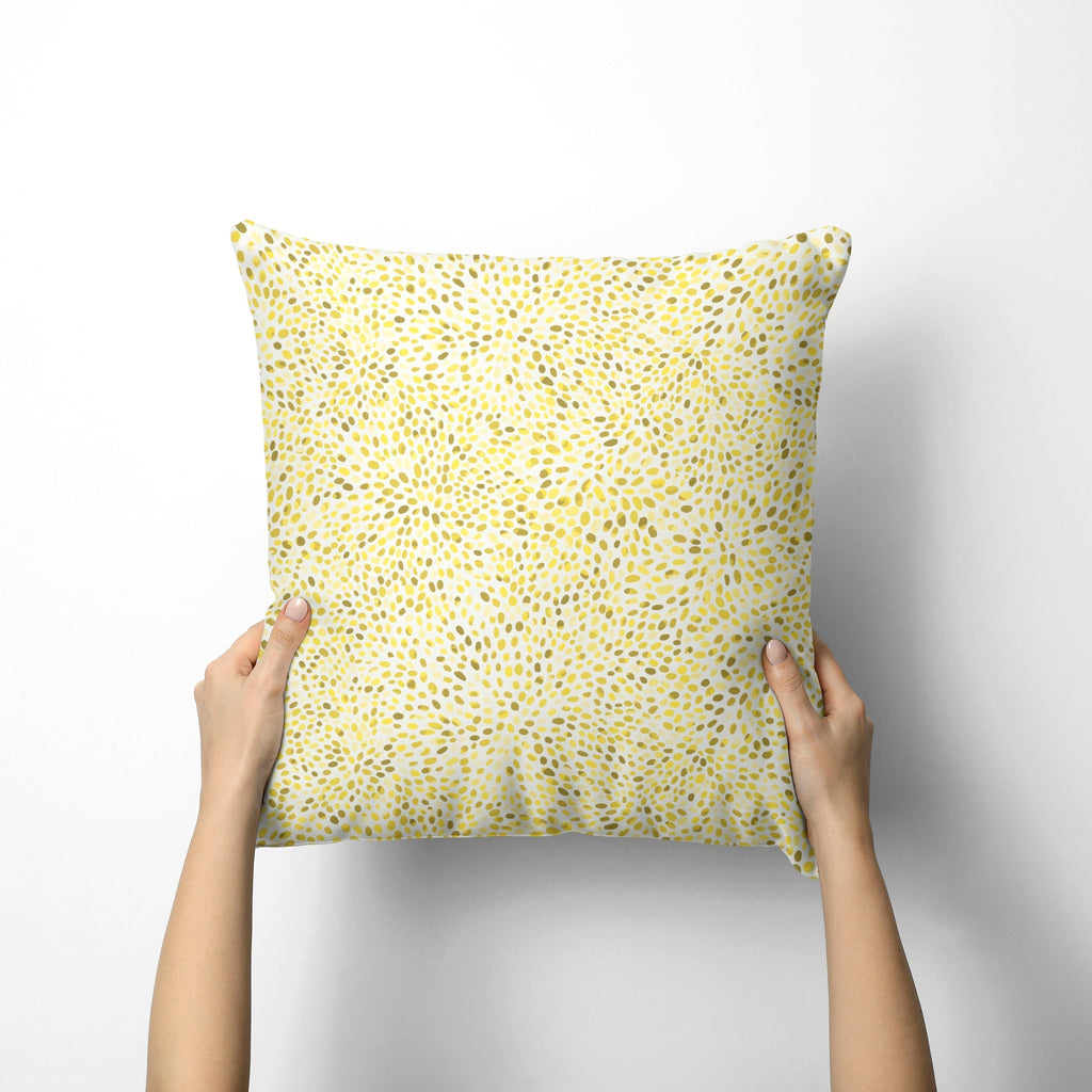 Pebbles Pillow Cover in Illuminating - Melissa Colson
