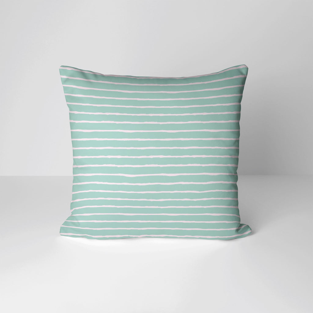 Purely Possible Pillow Cover in Happy Aqua - Melissa Colson