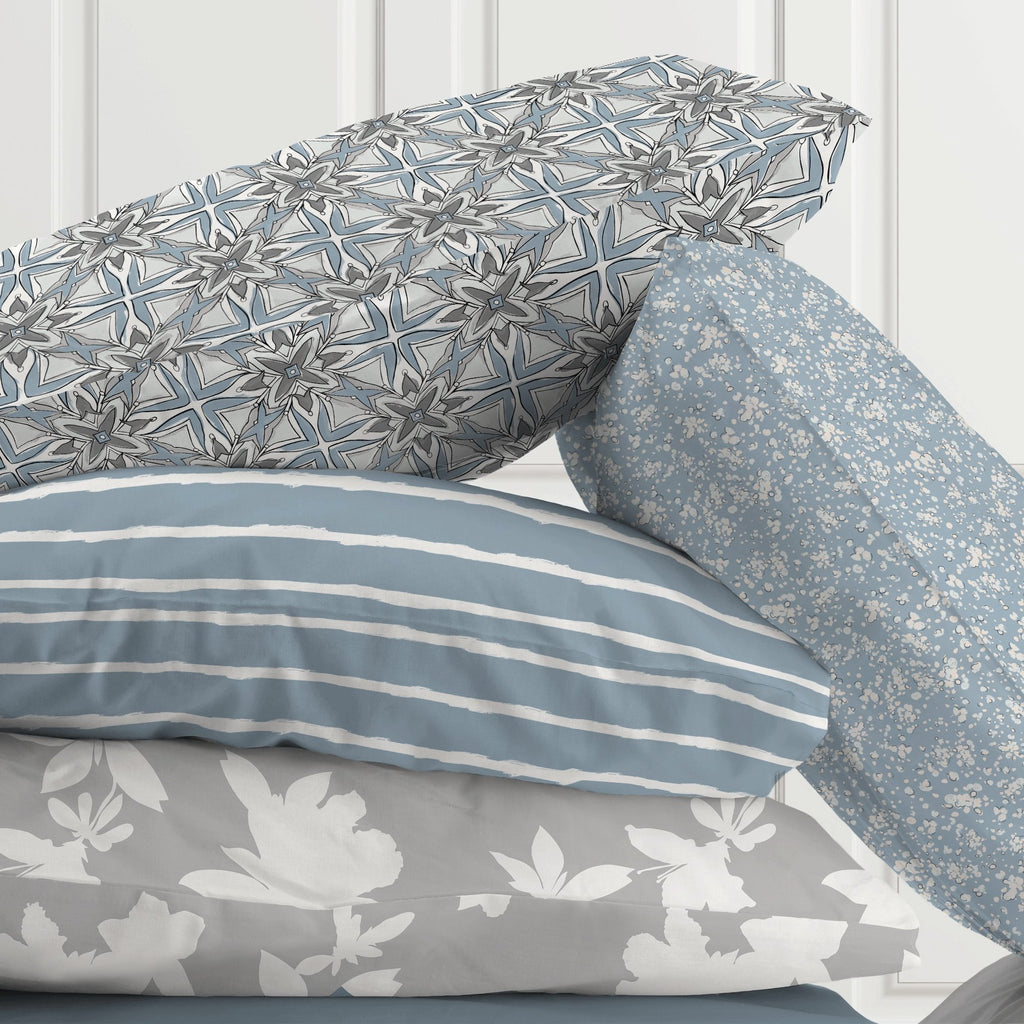 Purely Possible Pillow Cover in Wistful Blue - Melissa Colson