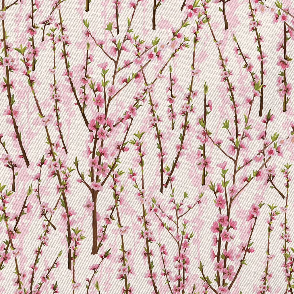 Splendid Blossoms Tea Towel in Blush - Melissa Colson