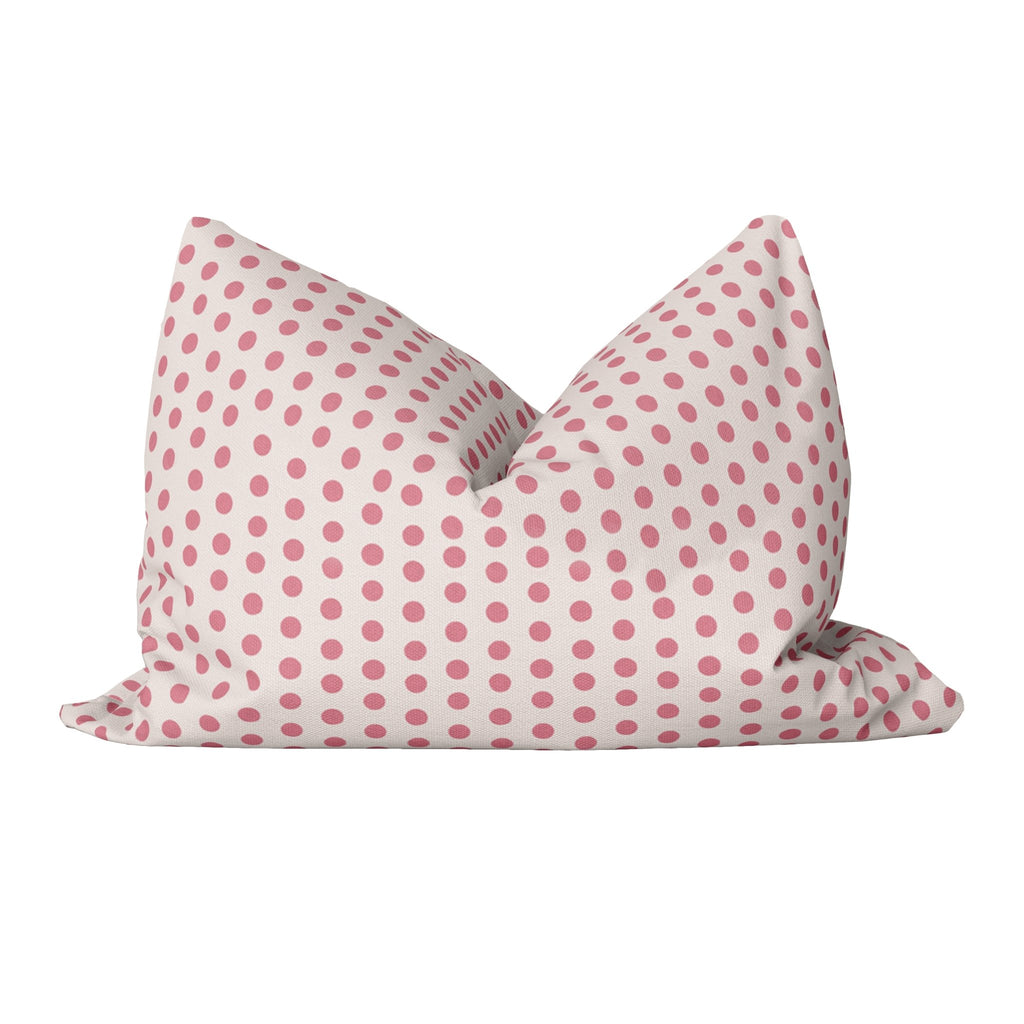 Splendid Dots Pillow Cover in Blush - Melissa Colson