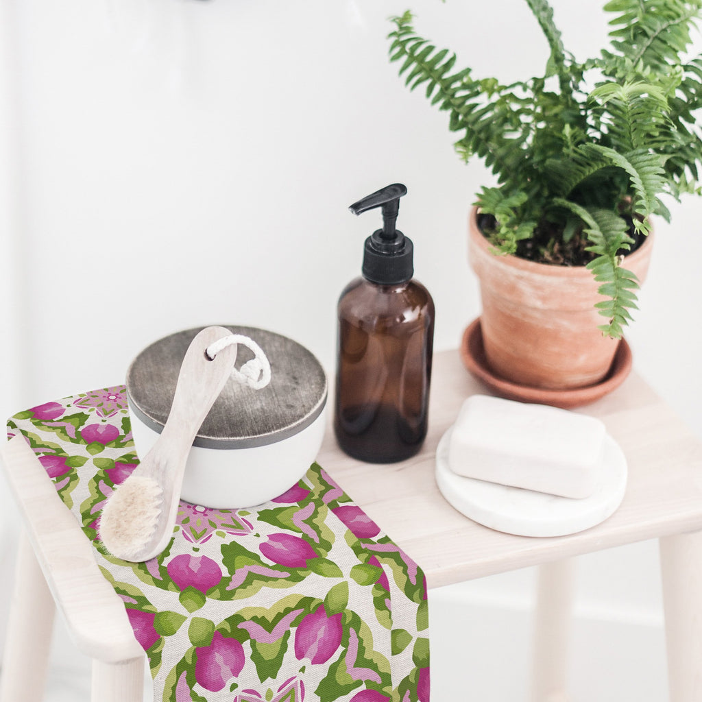 Splendid Fleur Tea Towel in Blush - Melissa Colson