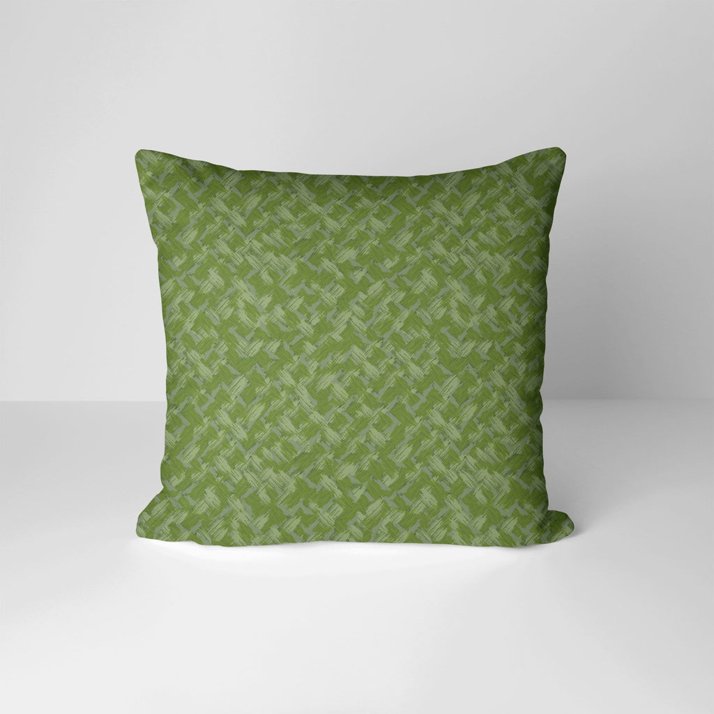 Splendid Herringbone Pillow Cover in Green - Melissa Colson