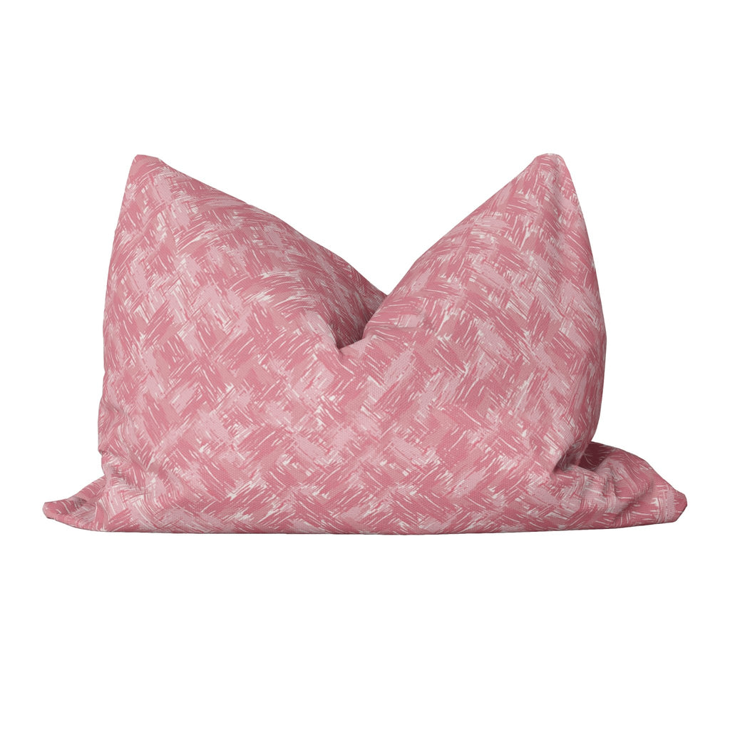 Splendid Herringbone Pillow Cover in Pink - Melissa Colson