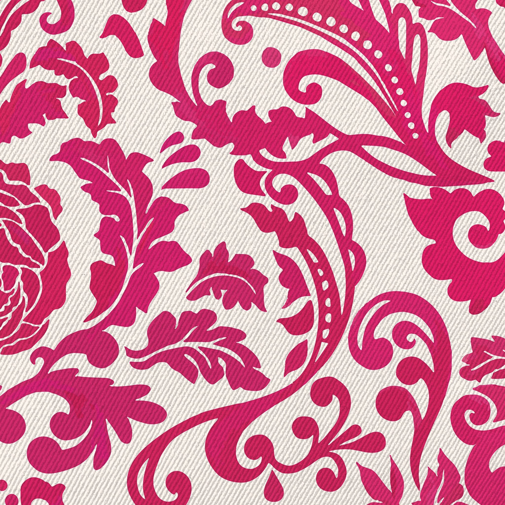 Victoria Damask Pillow Cover in Pink - Melissa Colson