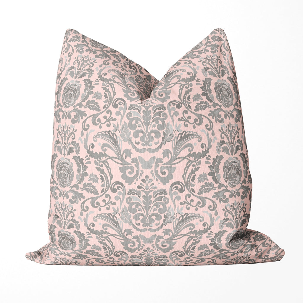 Victoria King Bed Pillow Cover Set in Charming Pink - Melissa Colson