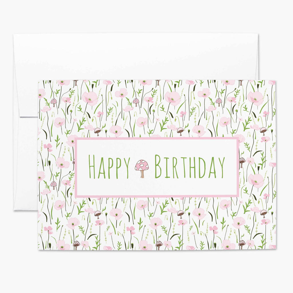Wonder Floral Birthday Card - Melissa Colson