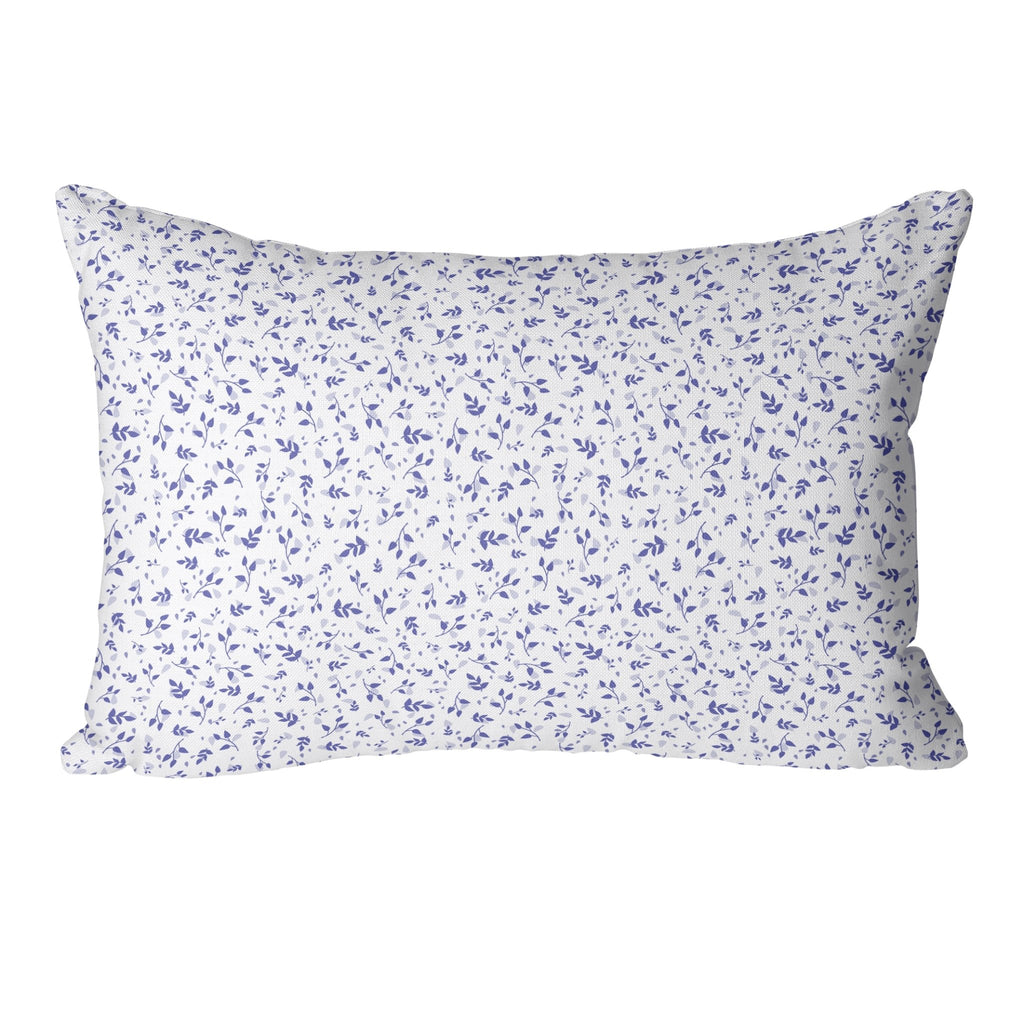 Woodland Leaves Pillow Cover in Very Peri - Melissa Colson
