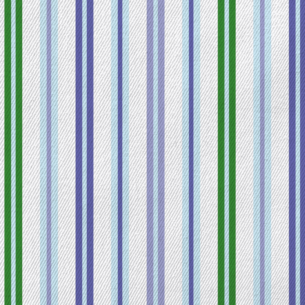 Woodland Stripe Tea Towel in Very Peri - Melissa Colson