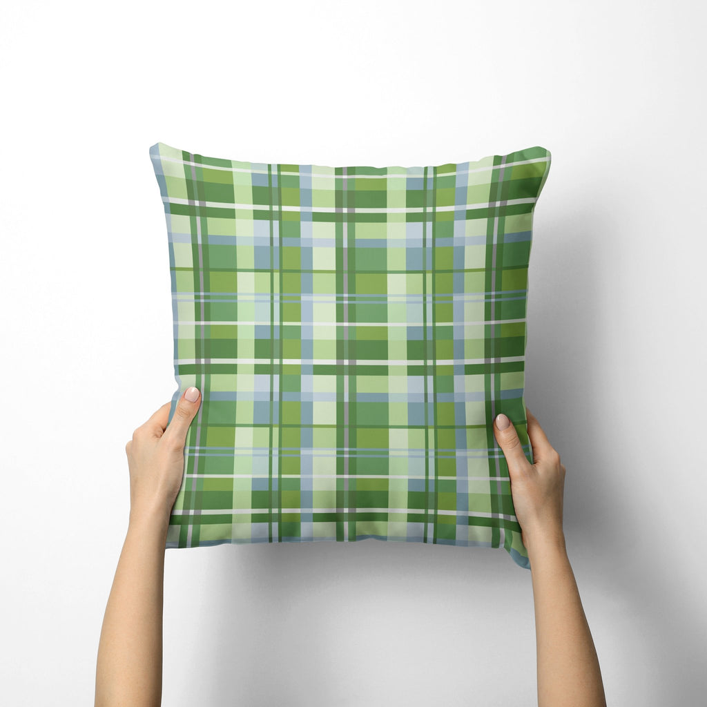 Woven Together Pillow Cover in Wistful Green - Melissa Colson